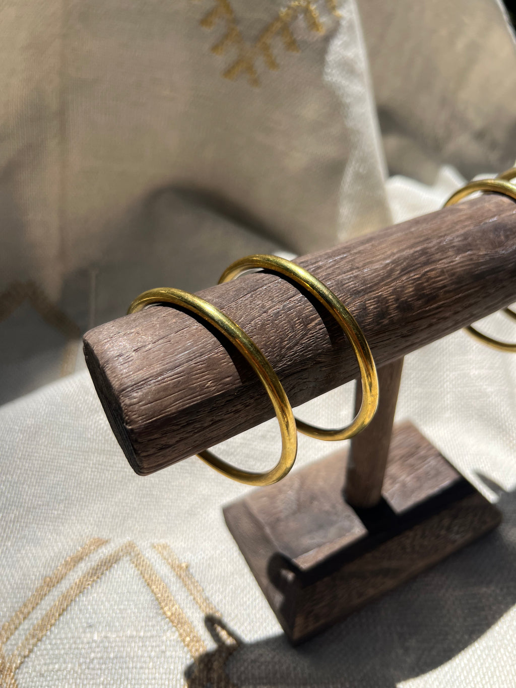 Smooth Brass Bangle