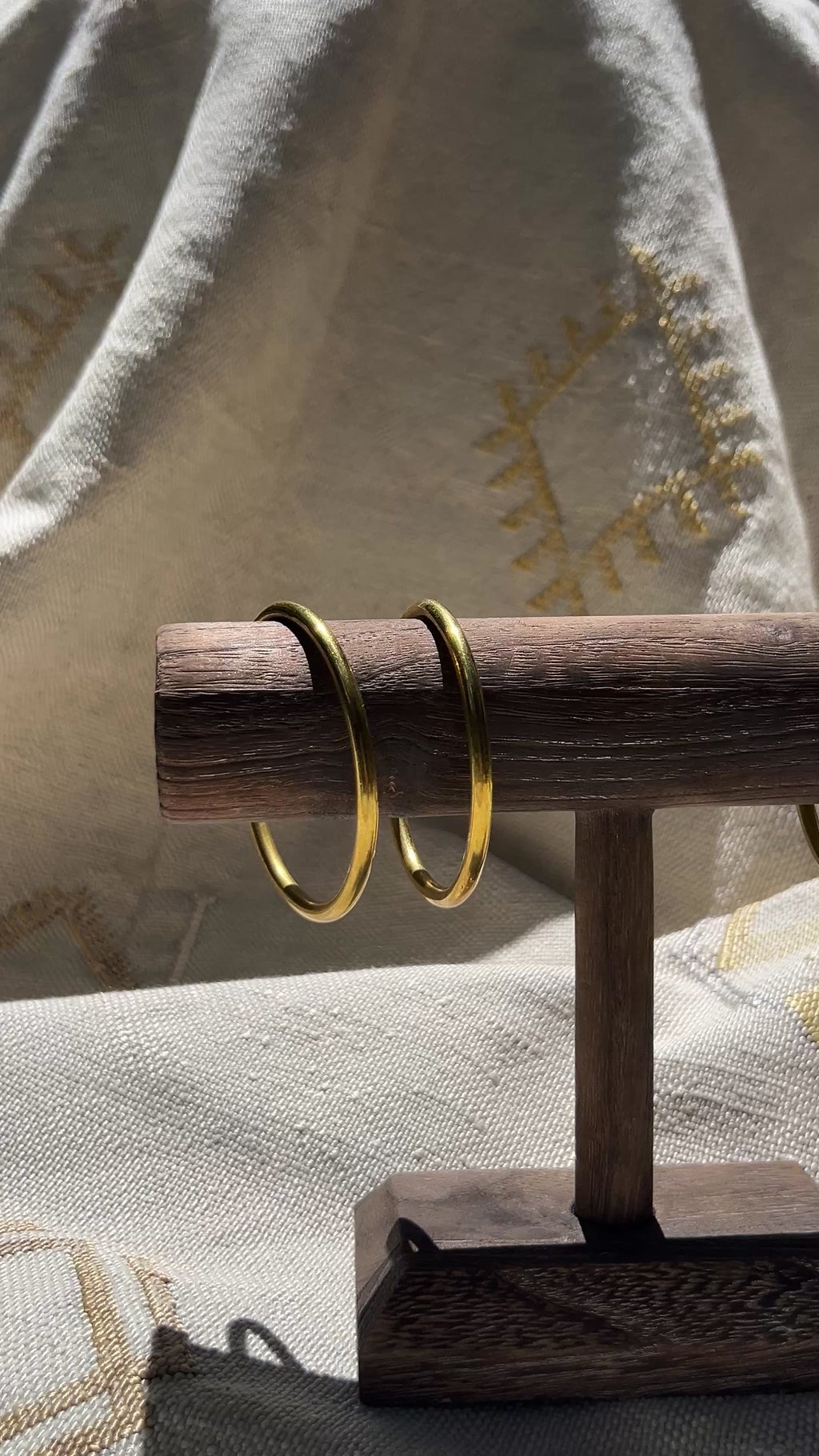 Smooth Brass Bangle